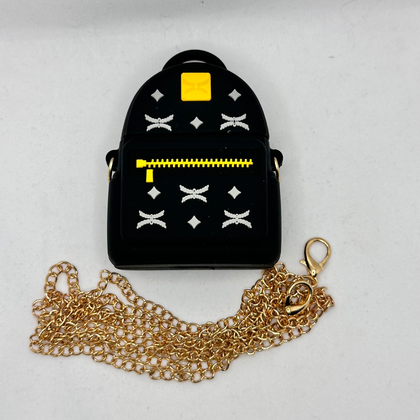 Black M*C*M Backpack Airpod Case image 2