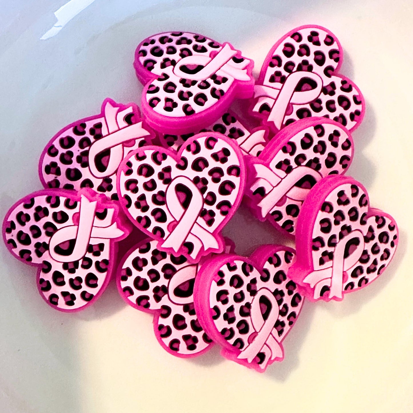 Breast Cancer Pink Ribbon Leopard Print image 0
