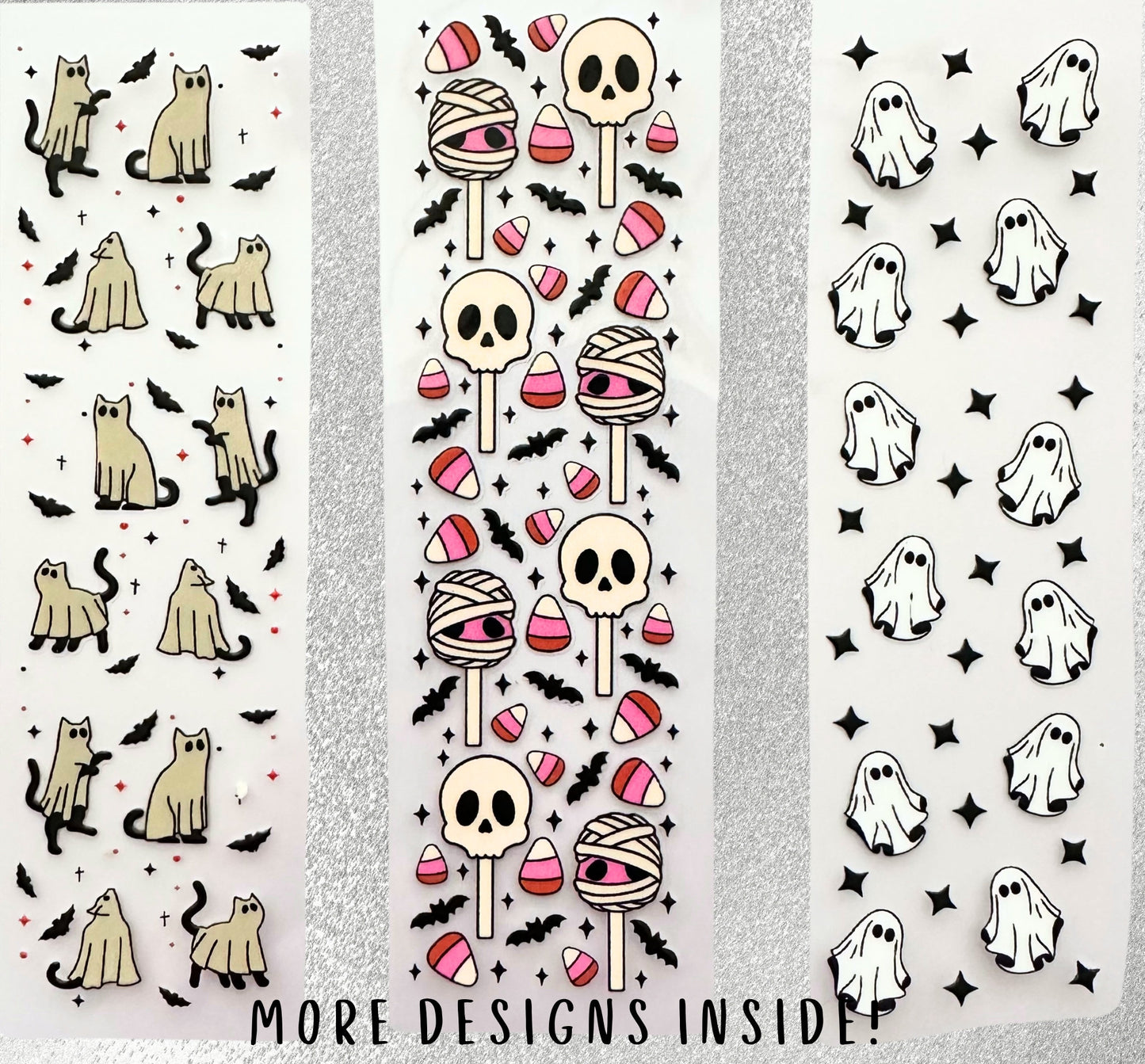 UV DTF Pen Wrap or Bookmarks Halloween Horror Movies image 0