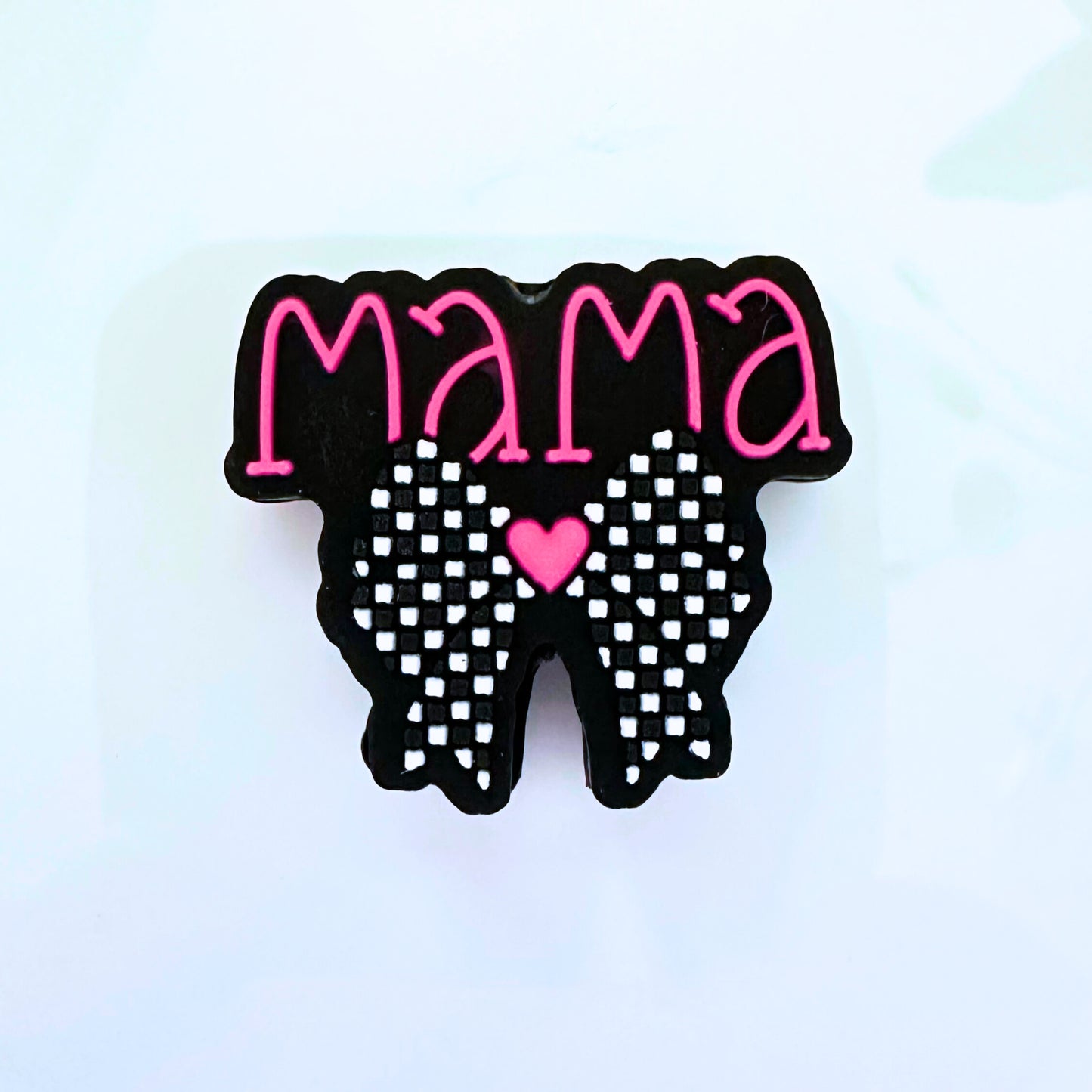 Mama Checkered Bow image 1