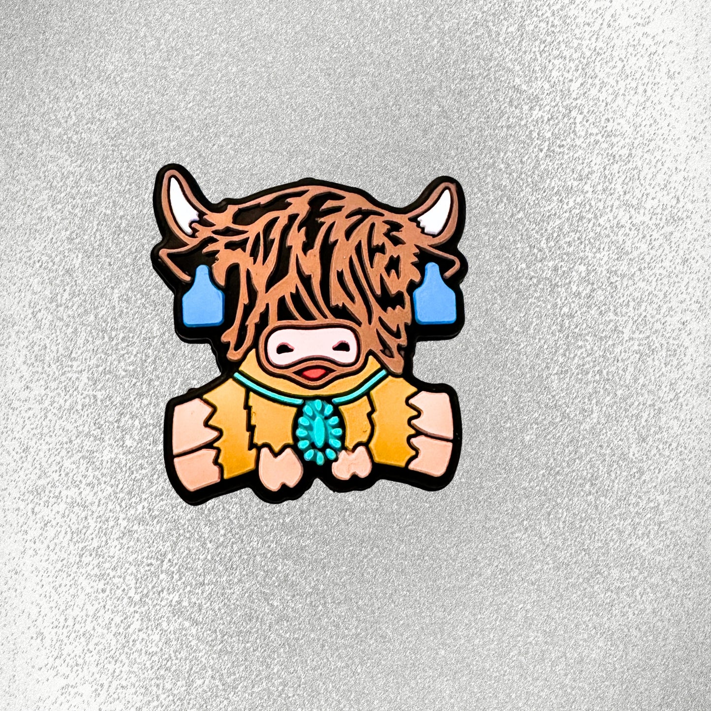 Highland Cow w/ Ear Tag image 1