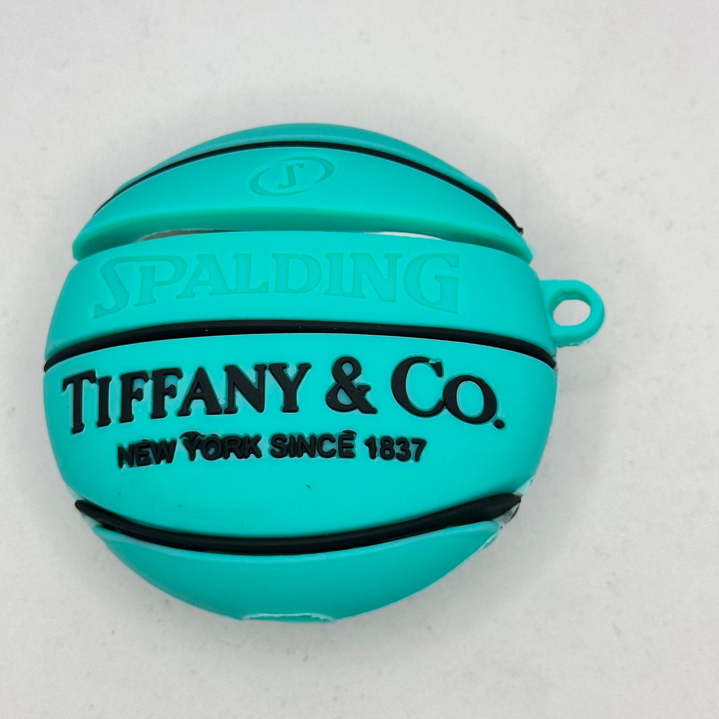 Teal Basketball Airpod Case image 2