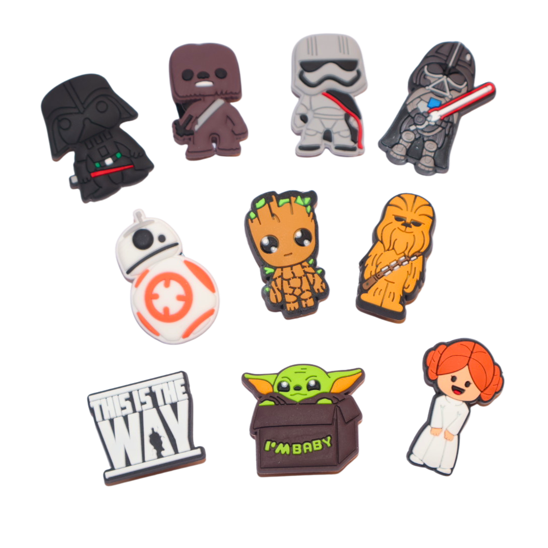 Star Wars Shoe Charms