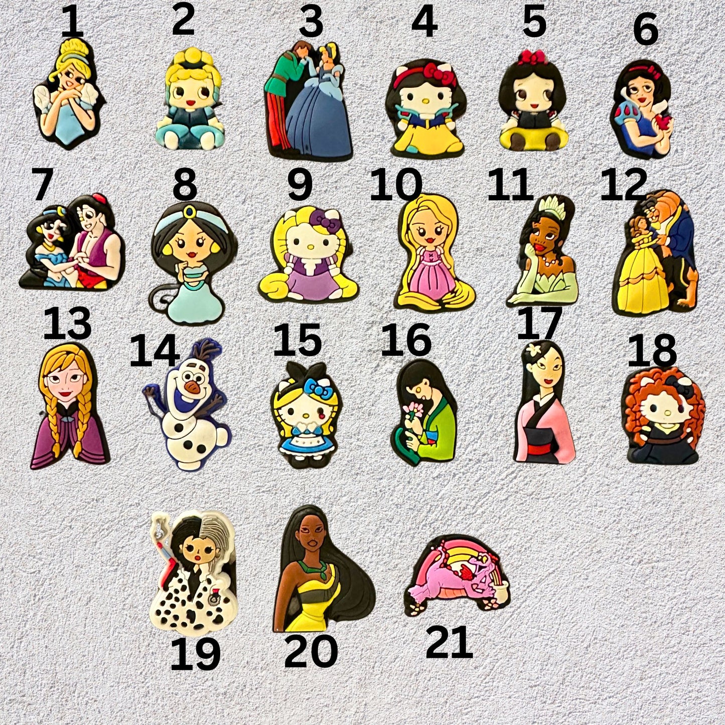 Princess Shoe Charms image 1