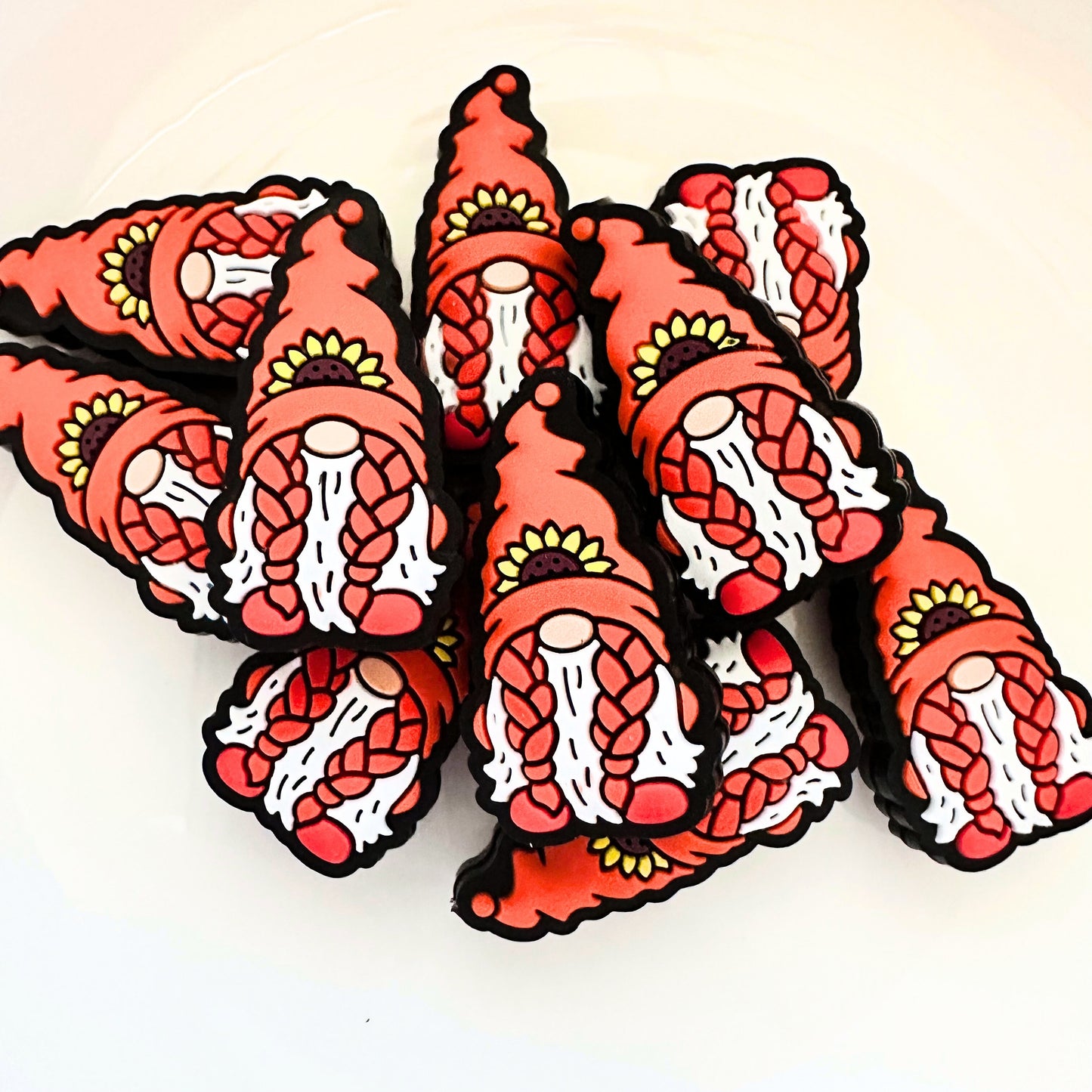 Sunflower Gnome Orange Hippie Fall Halloween image 0