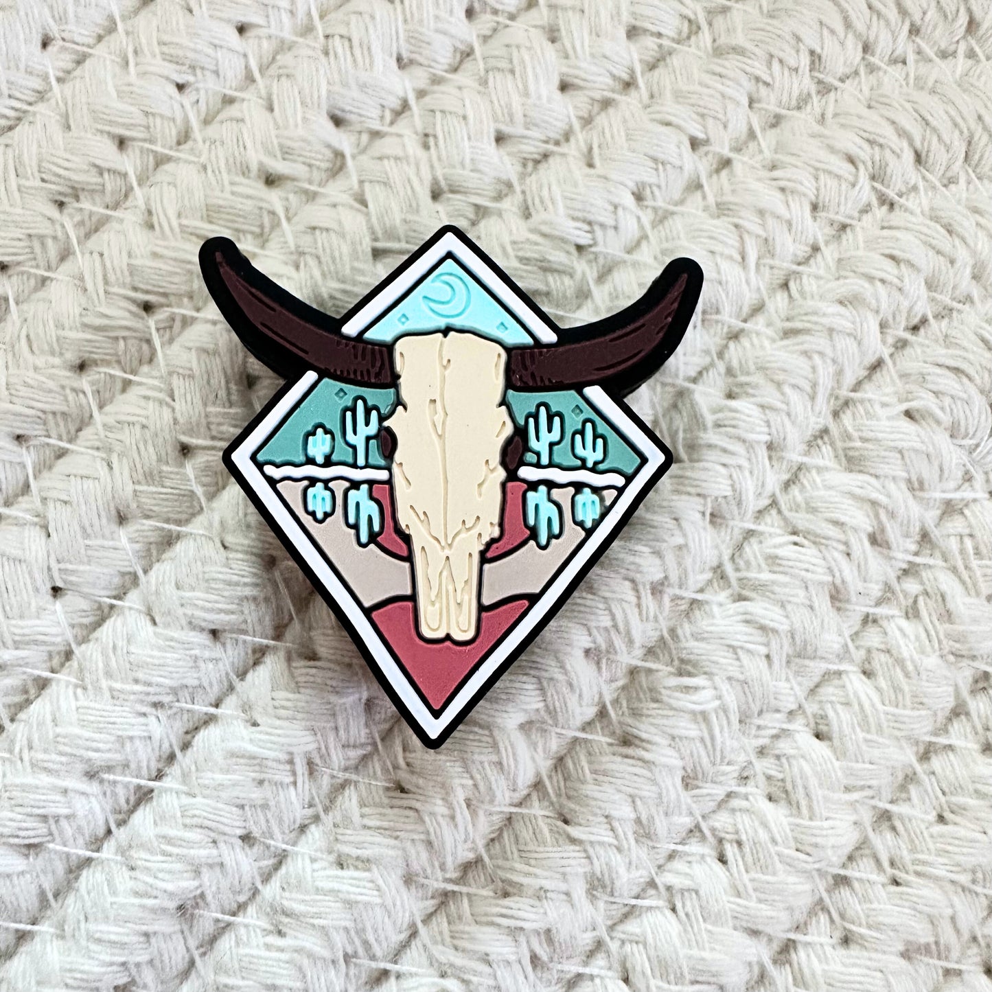 Bull Head Desert Cactus Boho image 1