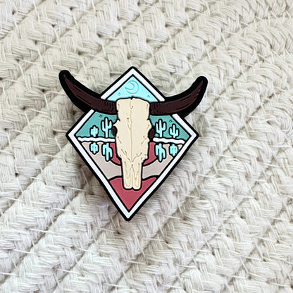 Bull Head Desert Cactus Boho image 1