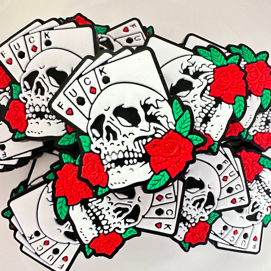 FUCK Skeleton Deck Of Cards image 0