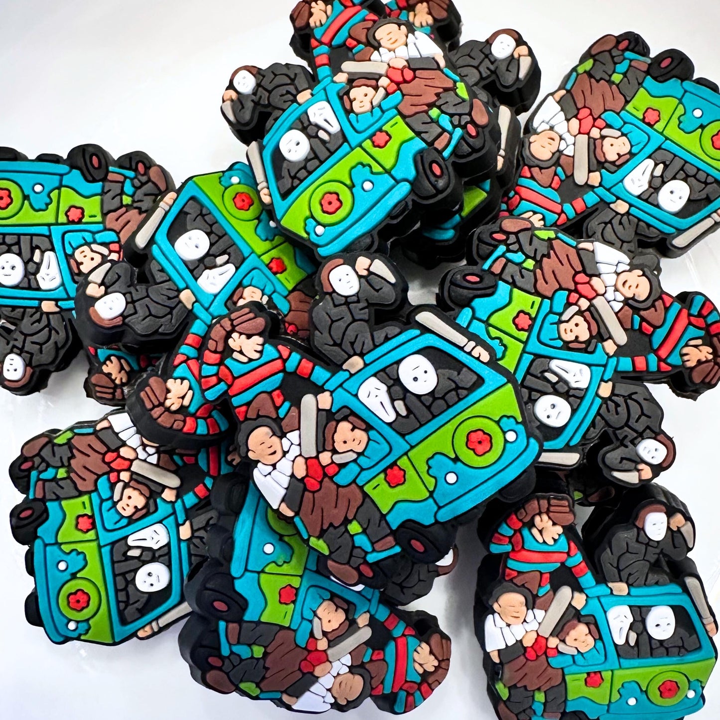 Halloween Villains Bad Guys in Van Scary Fall Creepy image 0