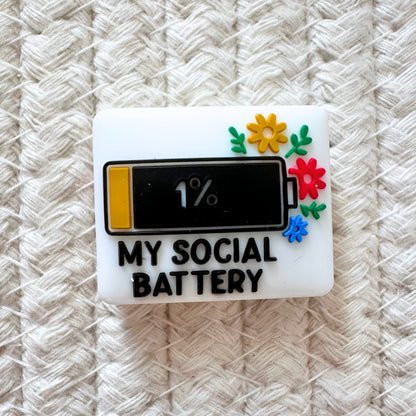 My Social Battery 1% image 1