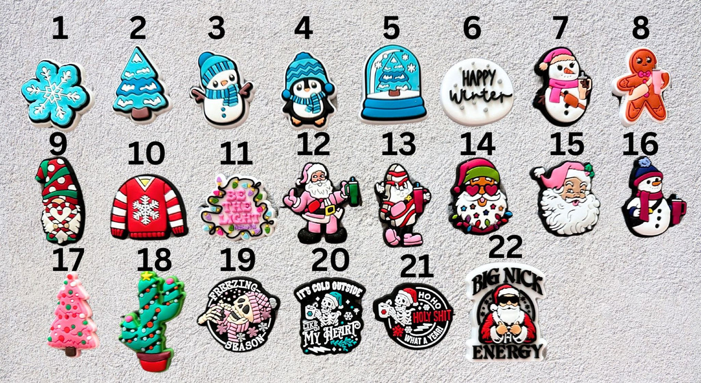 Christmas Shoe Charms image 1