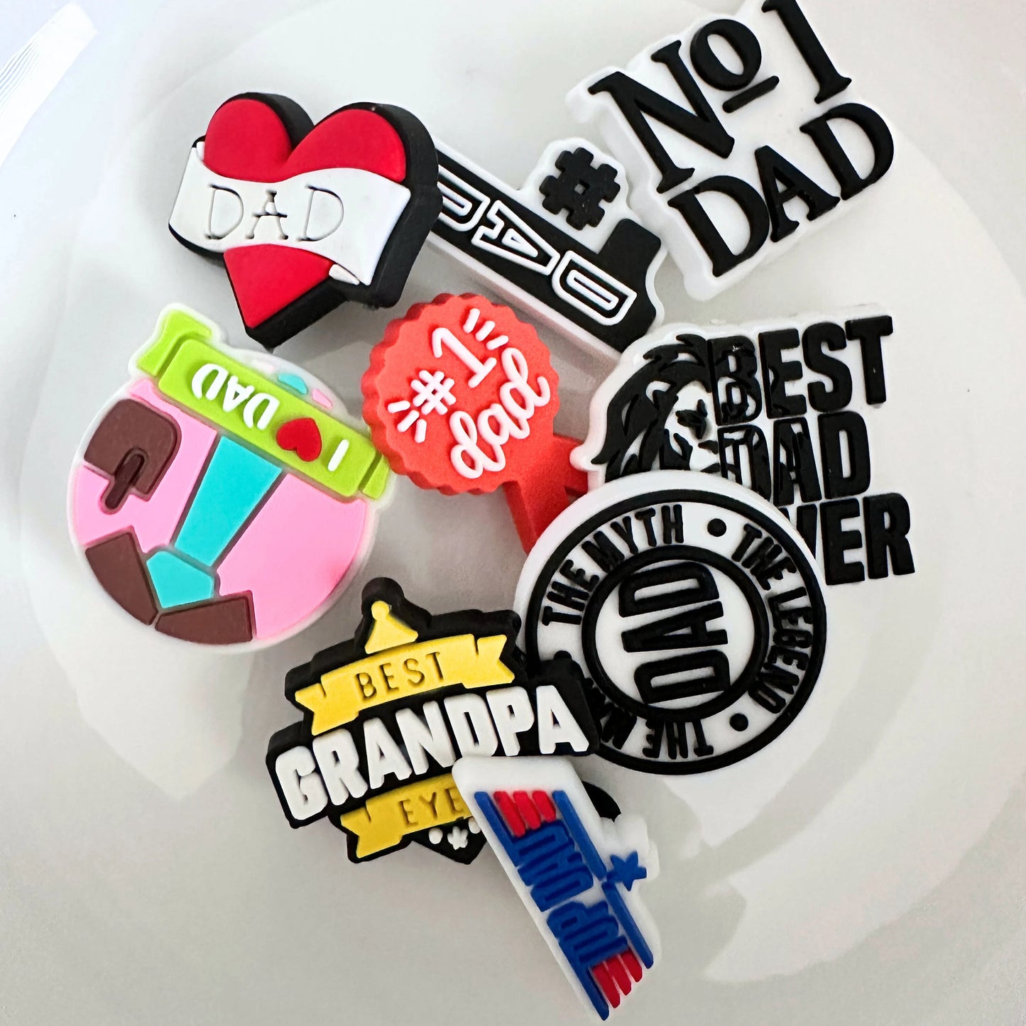 Father's Day Dad Shoe Charms image 0