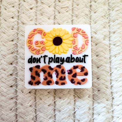 God Don't Play About Me White image 1