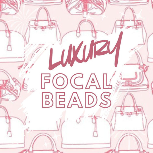 Fancy Purse Luxe Boujee Bougie Silicone Focal Bead image 0