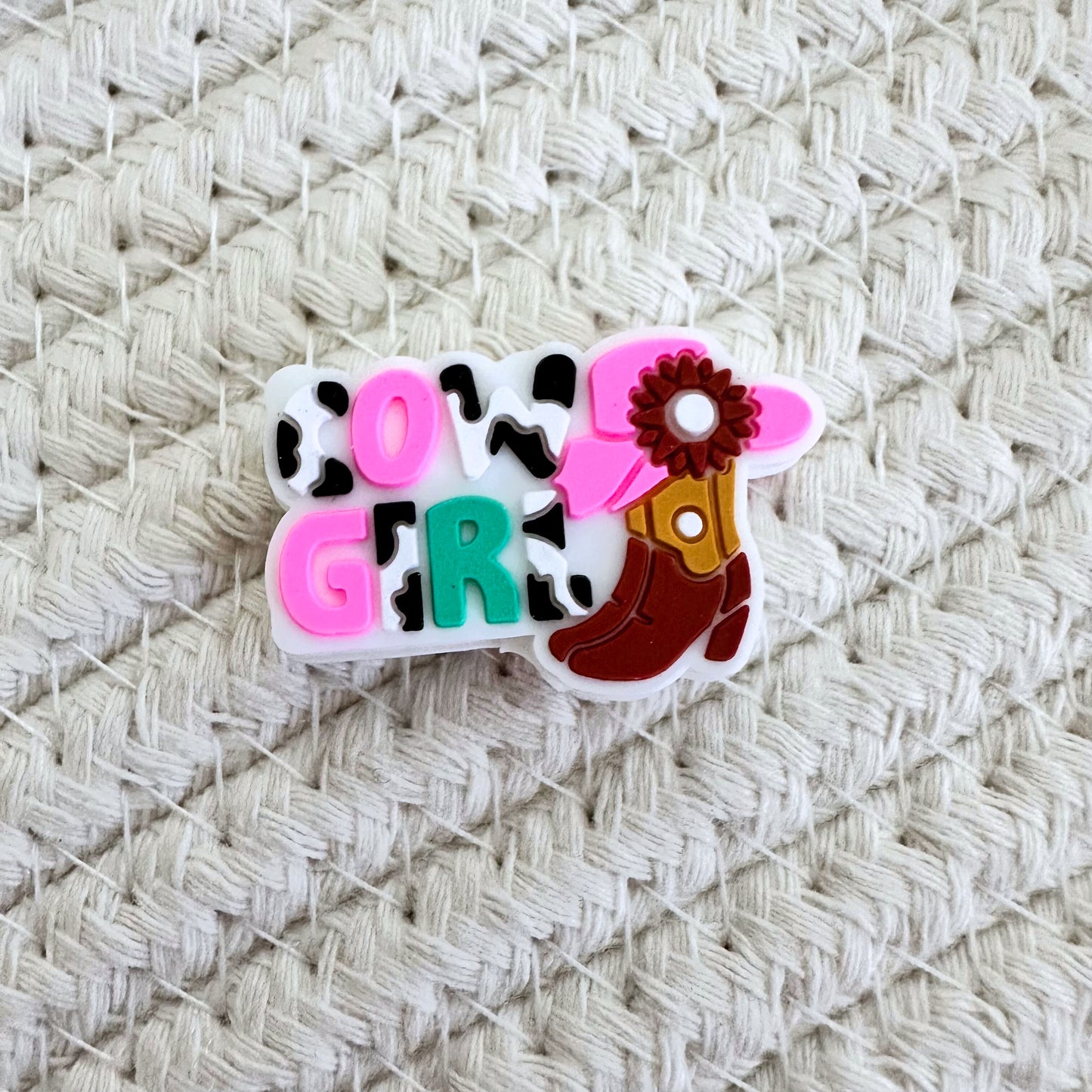 Cowgirl Cow Print Boots image 1