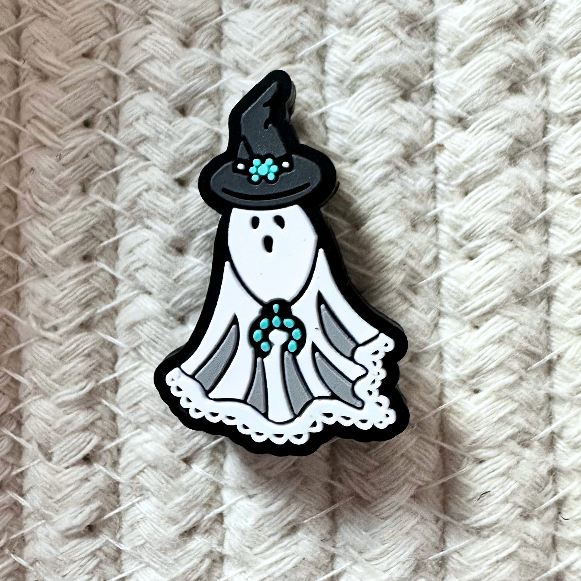 Halloween Ghost Concho Witch Hat image 1