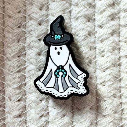 Halloween Ghost Concho Witch Hat image 1
