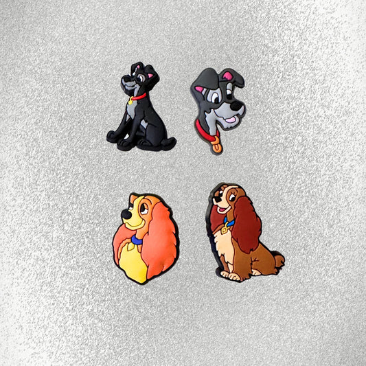 Lady & The Tramp Shoe Charms image 0