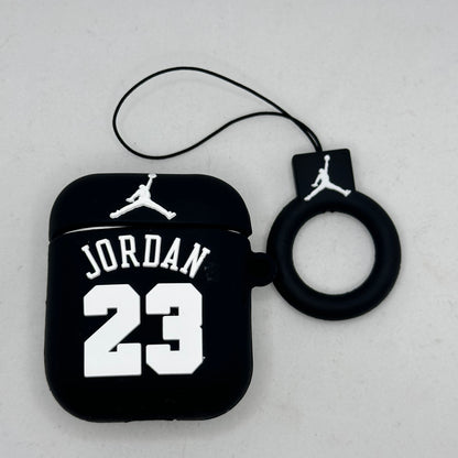 Black #23 Jersey Airpod Case image 1