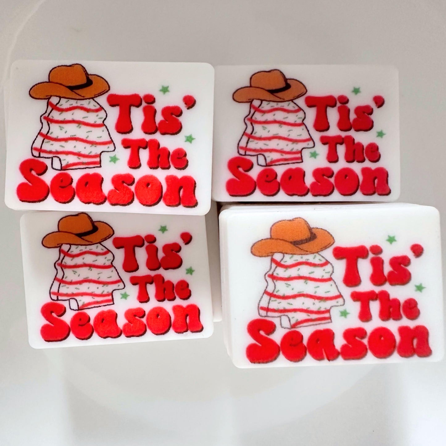 Tis The Season Christmas Tree Snack Cake image 0