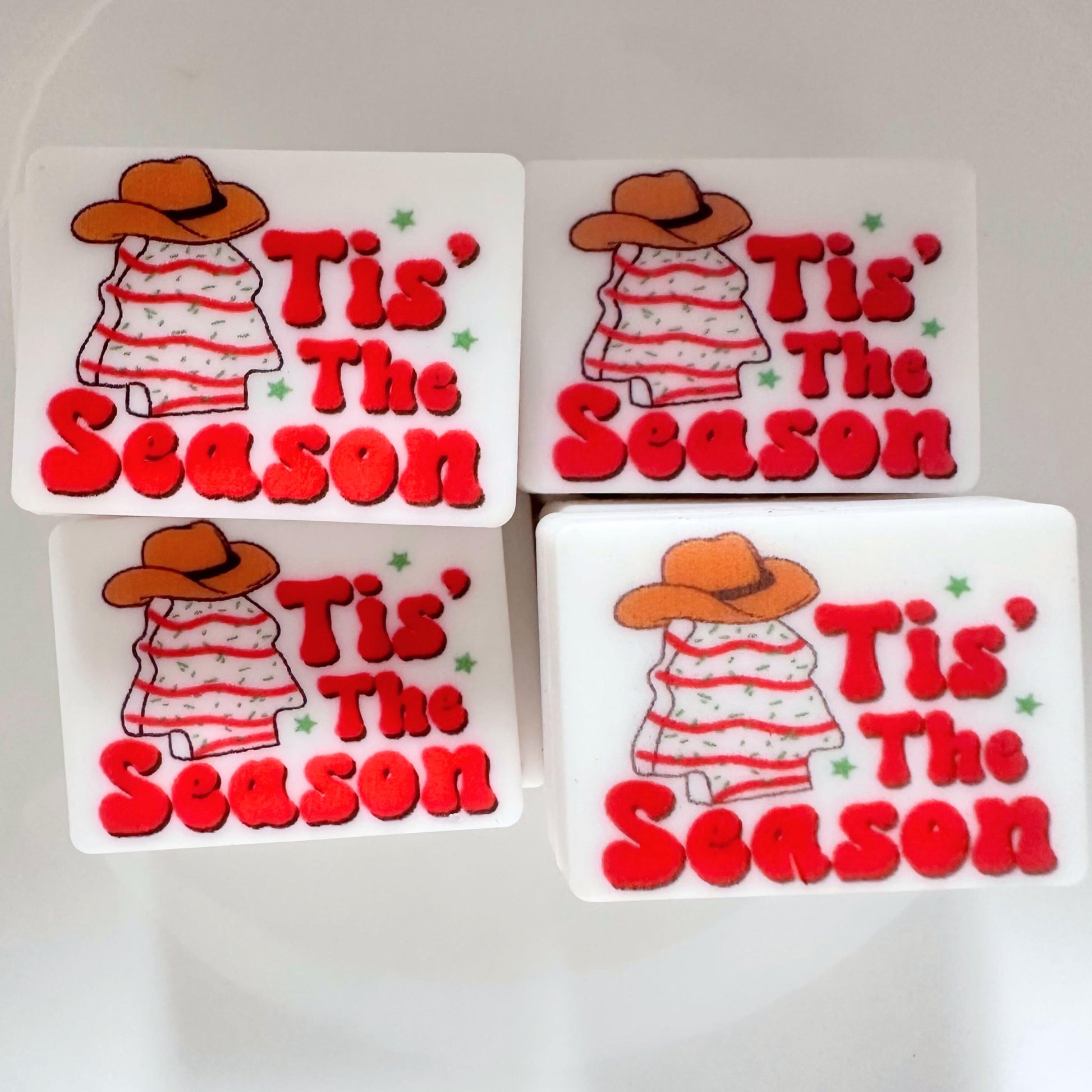 Tis The Season Christmas Tree Snack Cake image 0