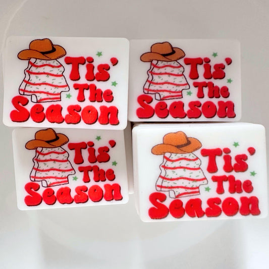 Tis The Season Christmas Tree Snack Cake image 0