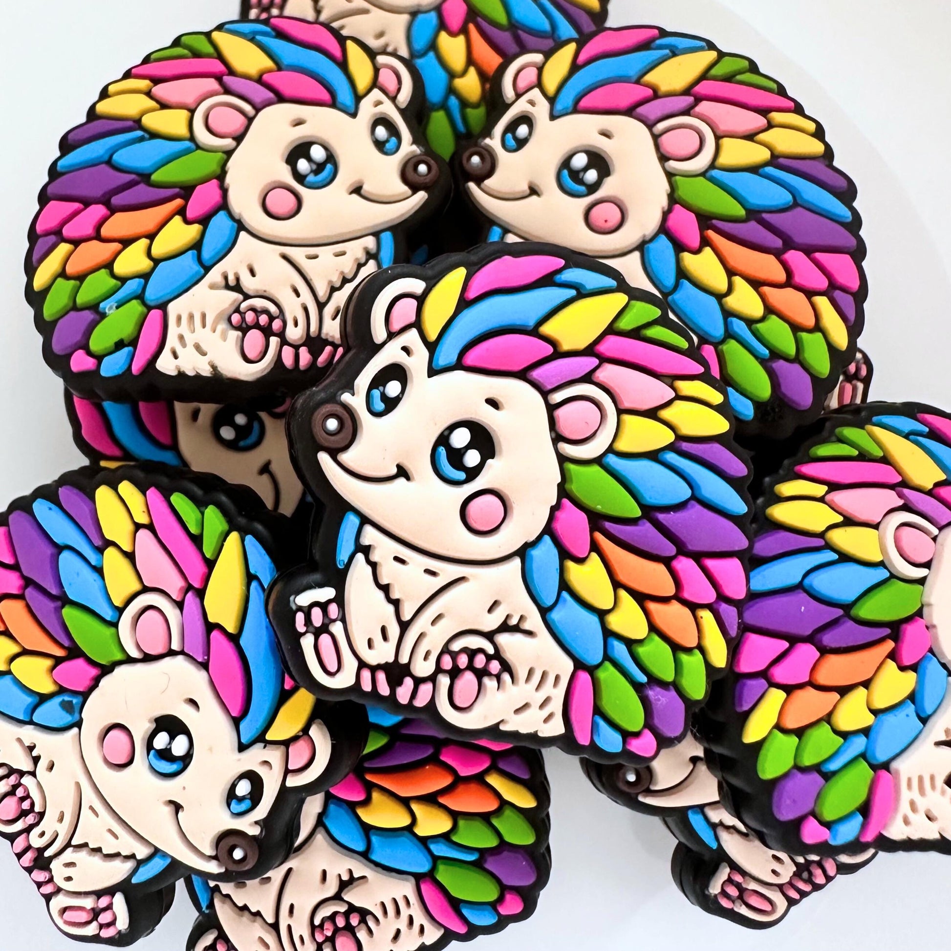 Retro Hedgehog Rainbow 90's image 0