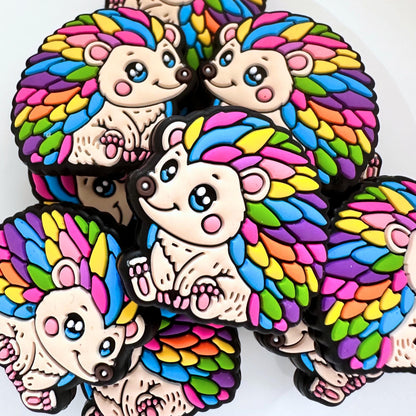 Retro Hedgehog Rainbow 90's image 0