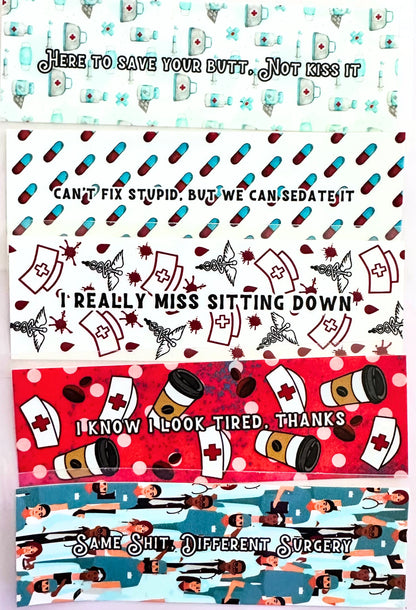 UV DTF Pen Wraps Medical Nurse image 1