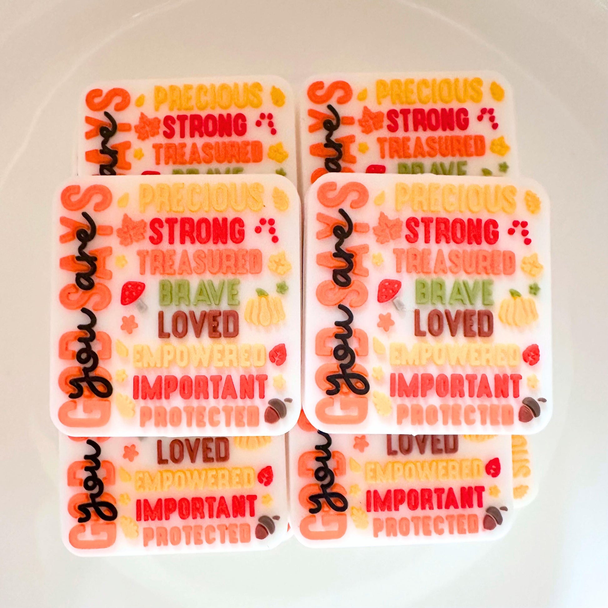 Thanksgiving Fall God Says You Are Strong Brave Loved Religious image 0