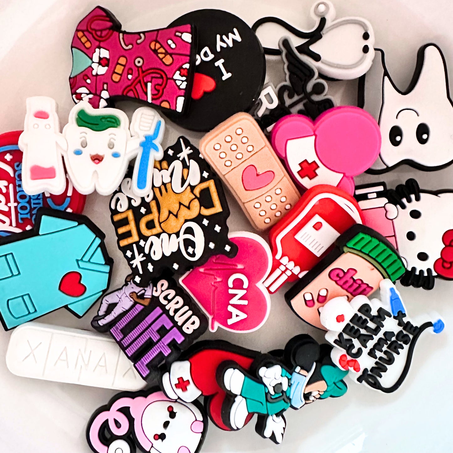 Nursing Shoe Charms image 0