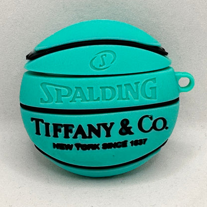 Teal Basketball Airpod Case image 0