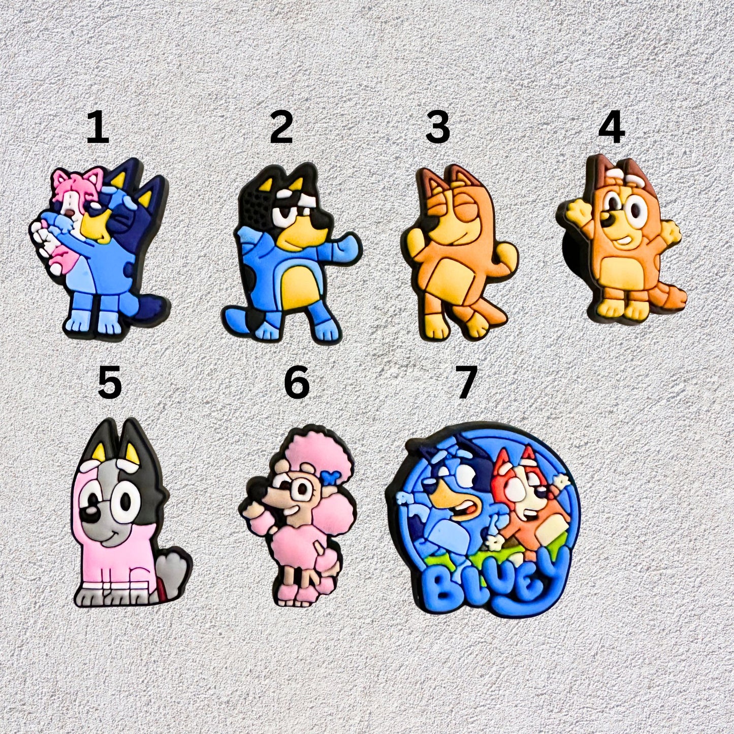 Bluey Shoe Charms image 1