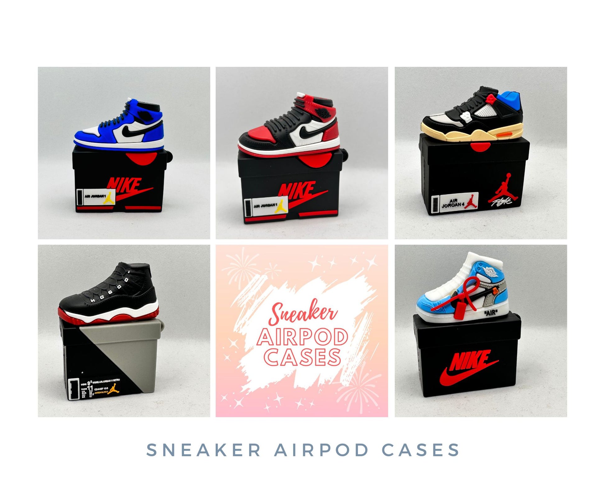 Sneaker Airpod Cases- Generation 1/2 & Pro image 0