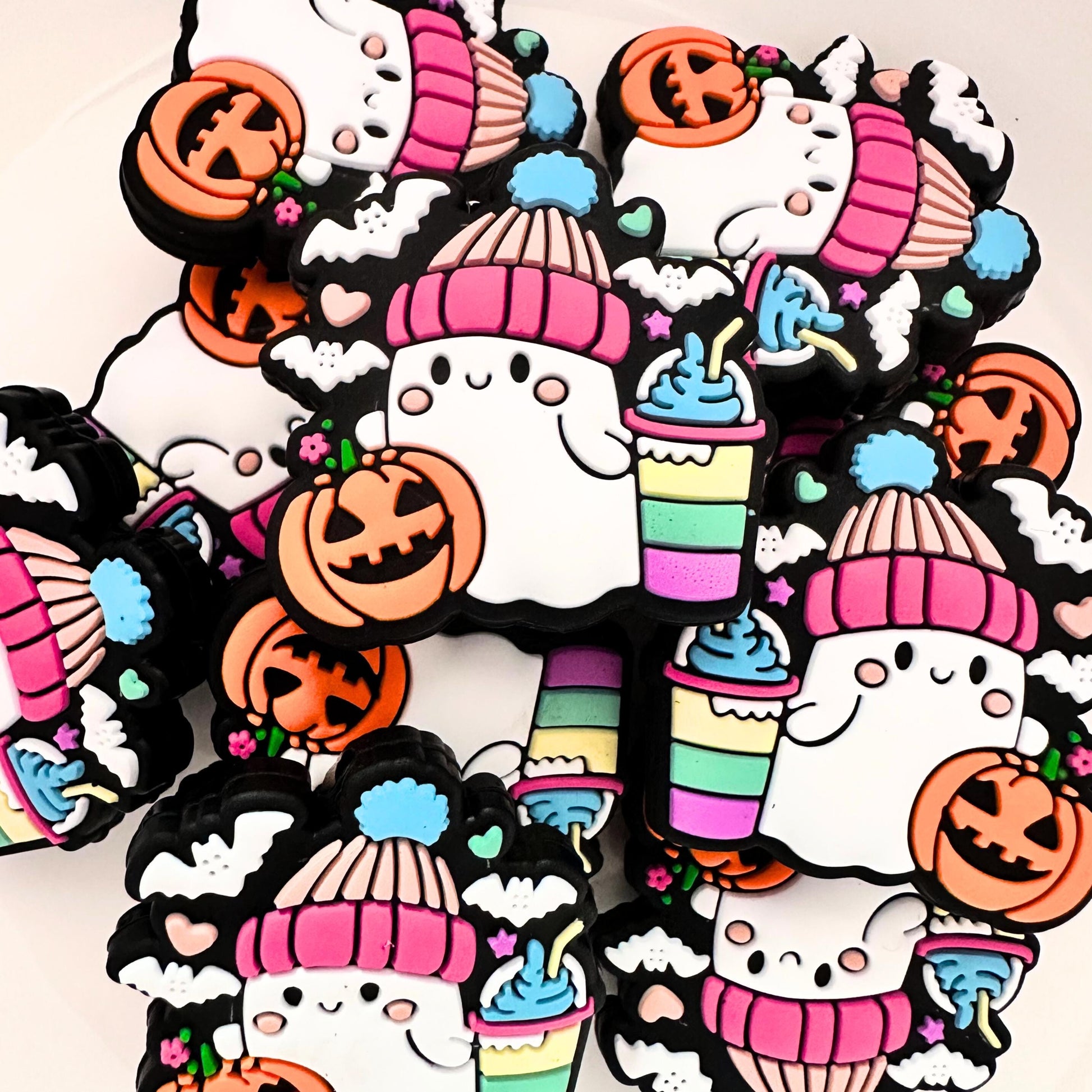 Halloween Ghost Rainbow Slushie image 0