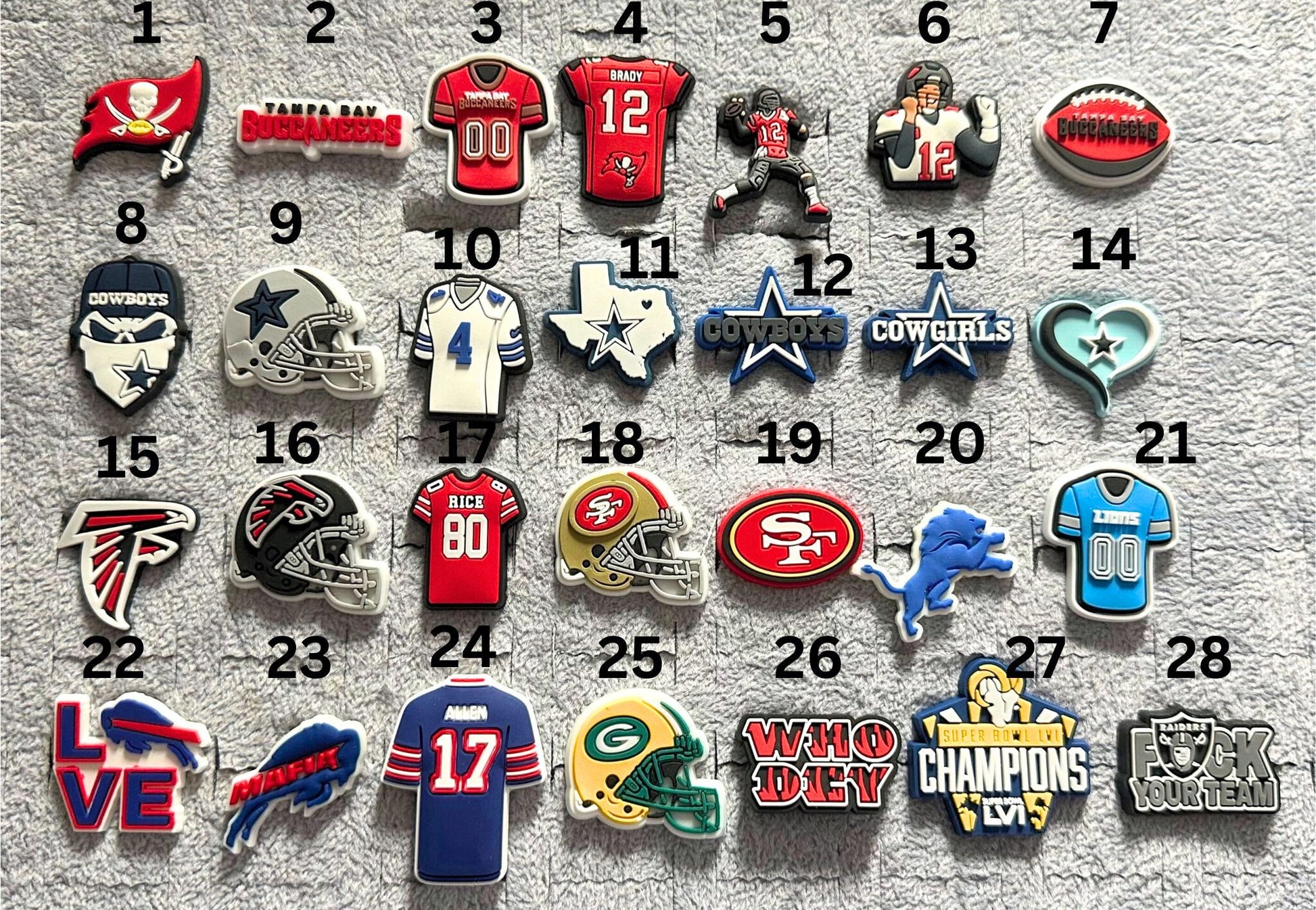 Football Shoe Charms image 1