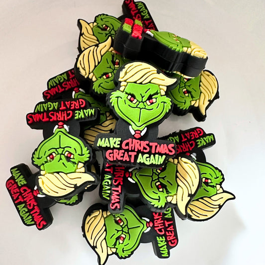 Make Christmas Great Again Donald Trump Green Man image 0