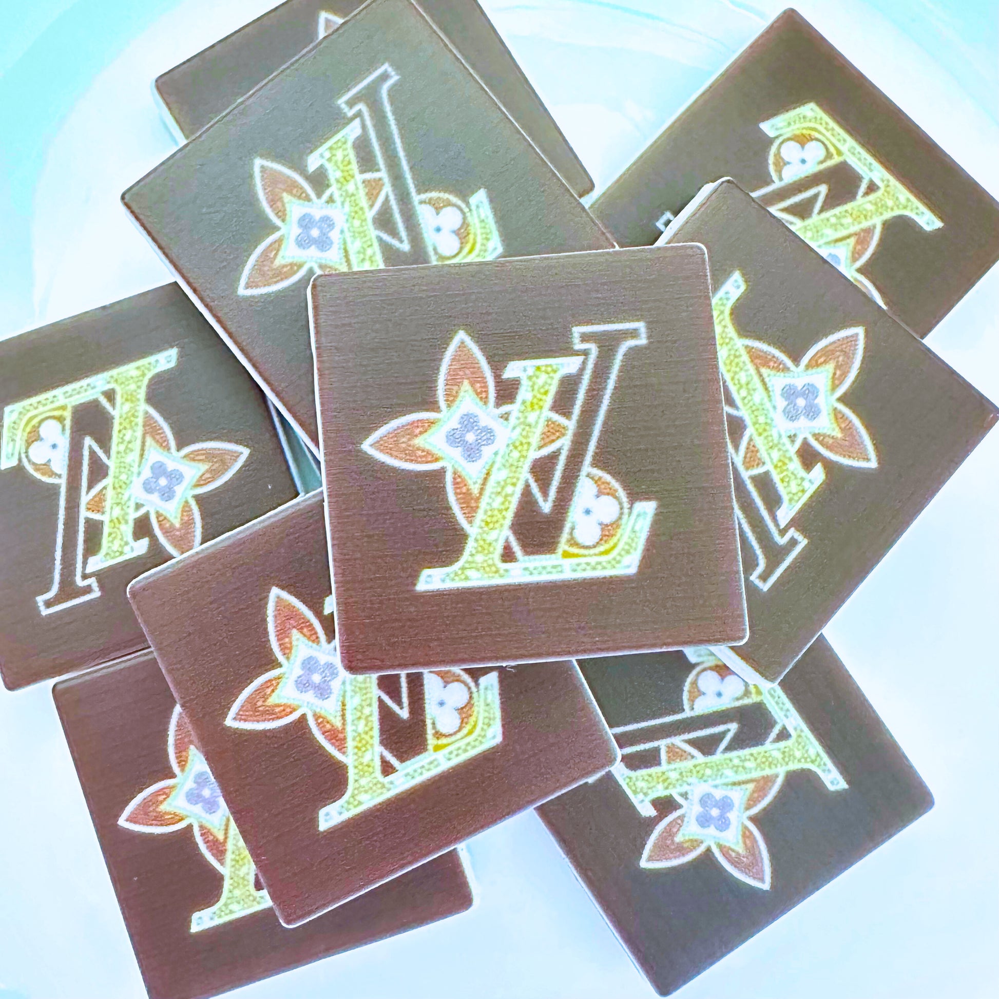 LV Floral Brown image 0