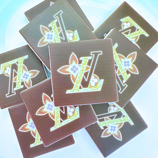 LV Floral Brown image 0