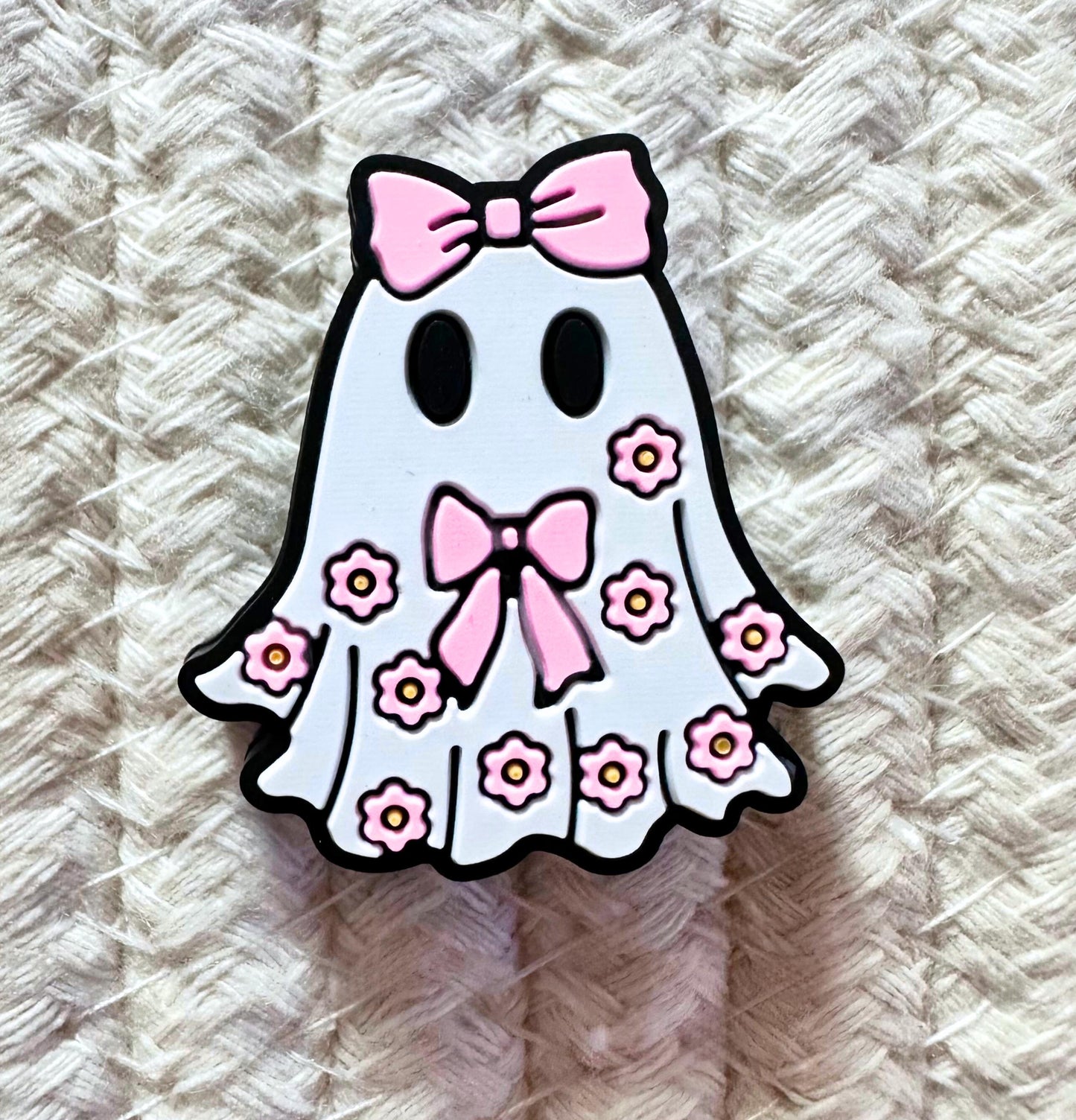 Pink Bow Ghost Coquette image 1