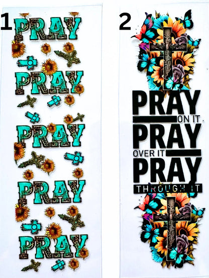 UV DTF Pen Wraps Religious image 1