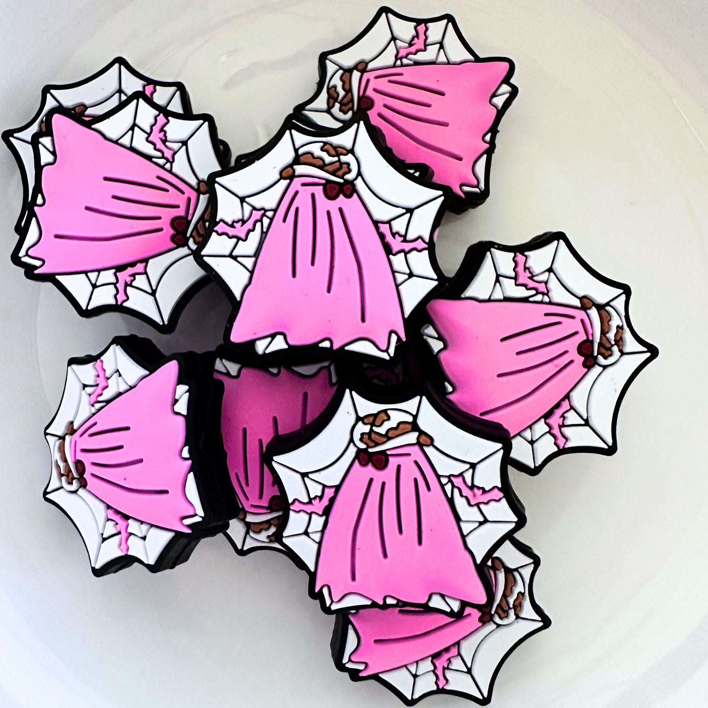 Spooky Pink Cowboy Ghost Halloween Country Western Bats image 0