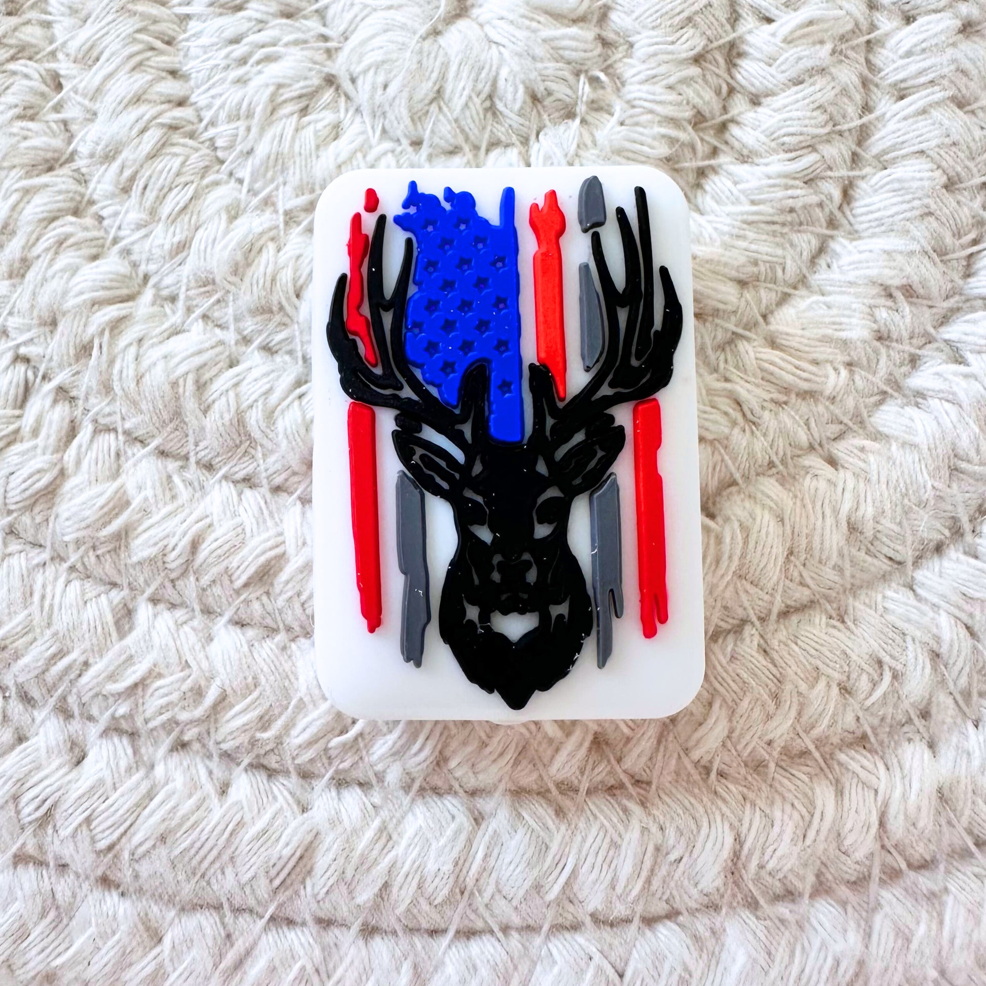 Hunting Season Deer American Flag image 1