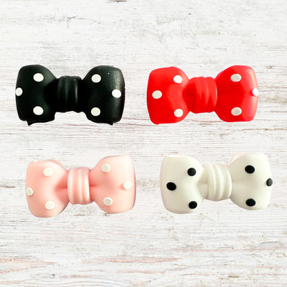 3D Polka Dot Bow image 1
