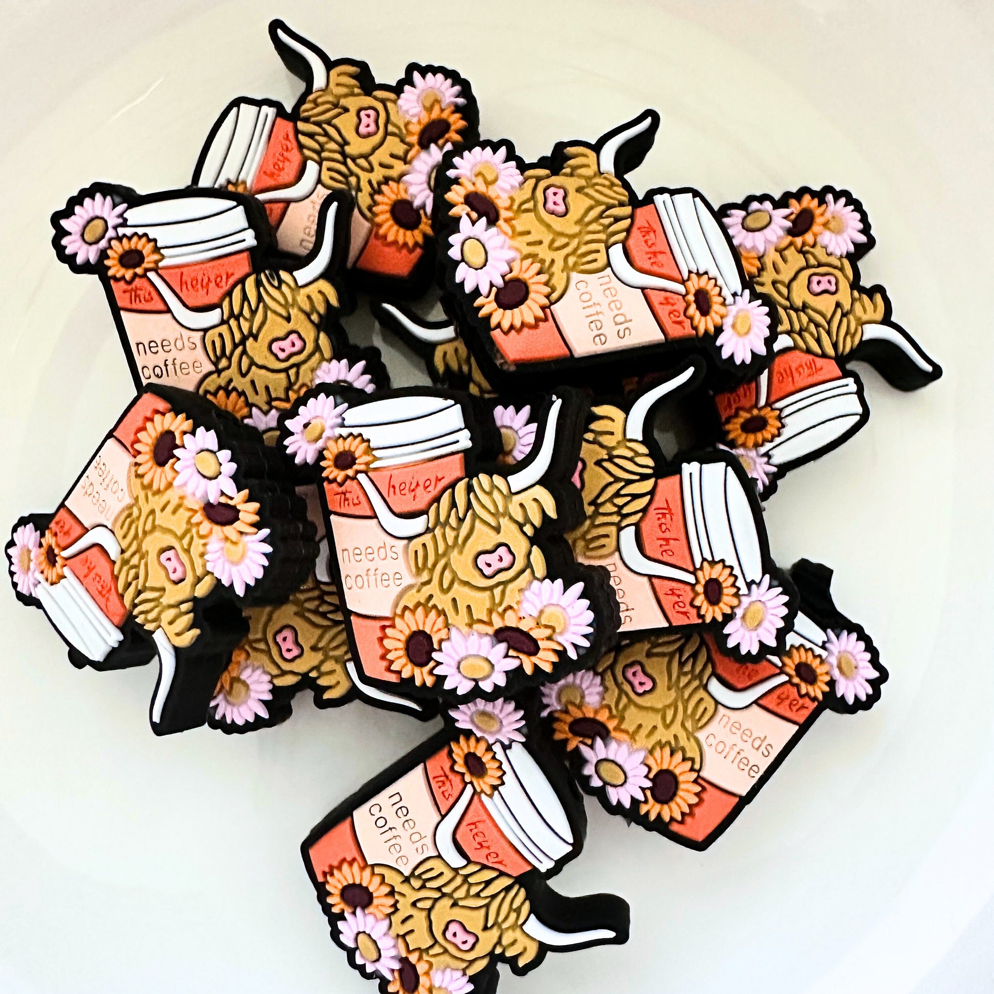 This Heifer Needs Coffee Highland Cow image 0