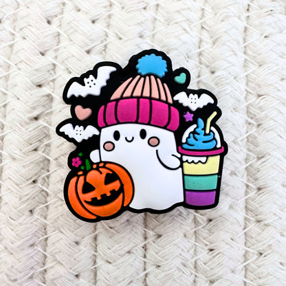 Halloween Ghost Rainbow Slushie image 1