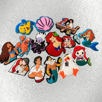 Ariel Little Mermaid Shoe Charms image 0