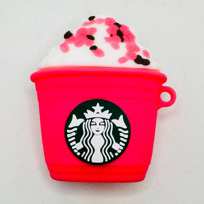 Pink Frappe Airpod Case image 2