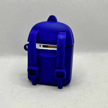 Blue Camo Backpack Airpod Case image 1