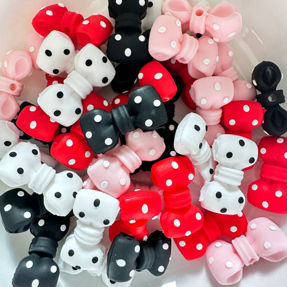 3D Polka Dot Bow image 0